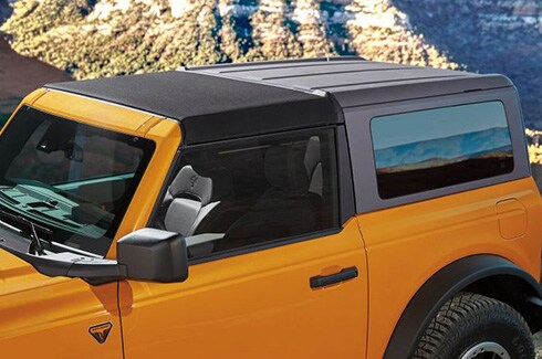 Discover Ford Bronco Accessories in PR, Retractable Top - Soft, Twill, For Hardtop, 2 Door (Sunrider)
